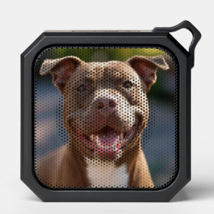 Add Pit Bull Photo Customize Bluetooth Speaker