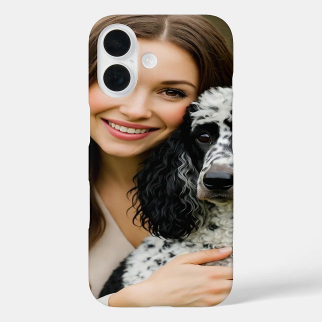 Add Poddle Photo Personalize Customize Case-Mate iPhone Case (Back)