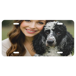 Add Poddle Photo Personalize Customize License Plate