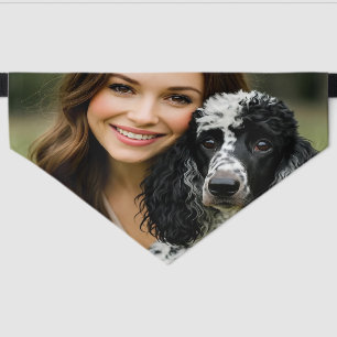 Add Poddle Photo Personalize Customize Pet Bandana Collar