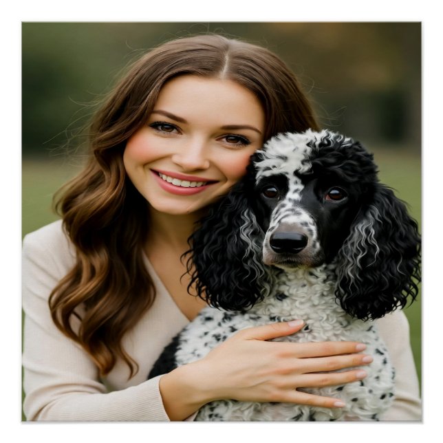 Add Poddle Photo Personalize Customize Poster (Front)