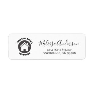 Add Real Estate Logo Label