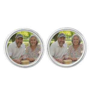 Add Retired Photo Customize Cufflinks