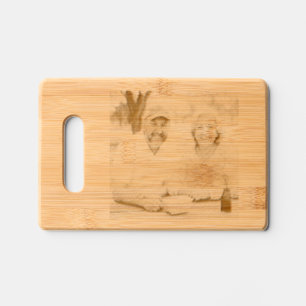 Add Retired Photo Customize Engraved Cutting Board