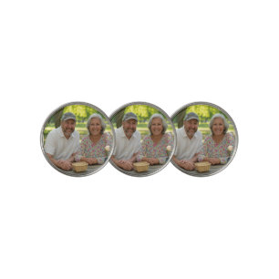 Add Retired Photo Customize Golf Ball Marker