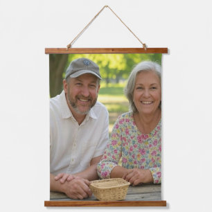 Add Retired Photo Customize Hanging Tapestry