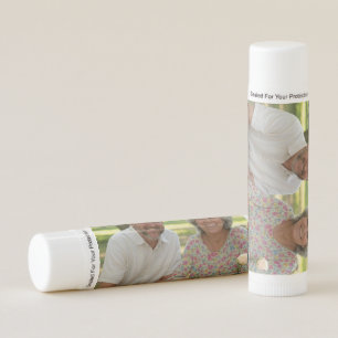 Add Retired Photo Customize Lip Balm