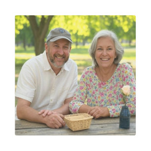Add Retired Photo Customize Metal Print