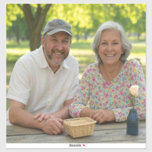 Add Retired Photo Customize Sticker