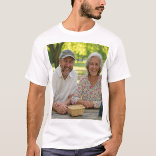 Add Retired Photo Customize T-Shirt