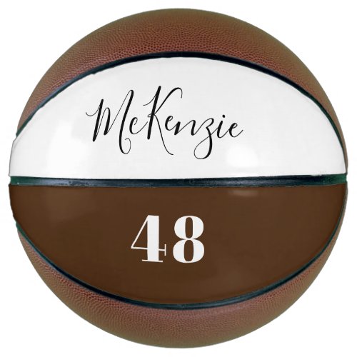 Add Script Name and Player Number Custom Basketball