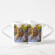 Add Selfie Customize Coffee Mug Set