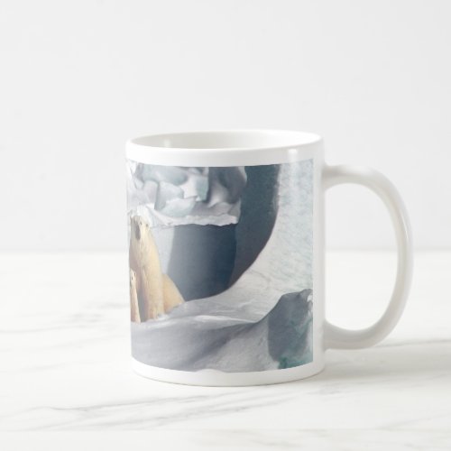 Add SLOGAN to Save Arctic Polar Bears Planet Ice Coffee Mug