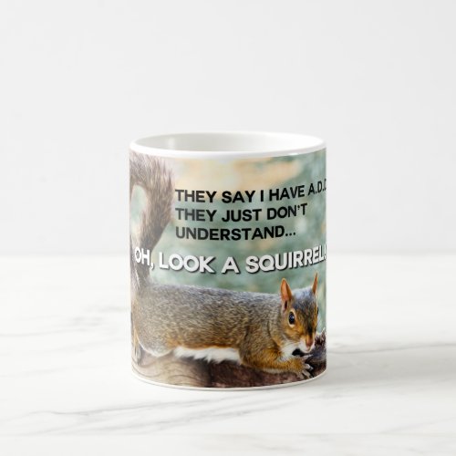 ADD Squirrel Photo Coffee Mug