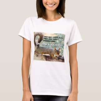 ADD Squirrel Photo T-Shirt