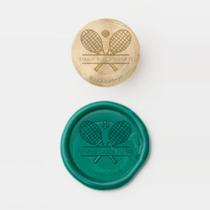 Add Tennis Club Name Christmas Members Wax Seal Stamp