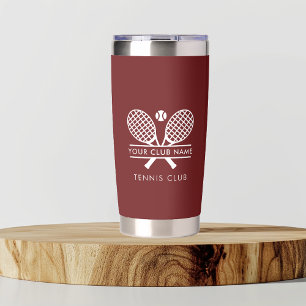Add Tennis Club Name Custom Team Players Insulated Tumbler