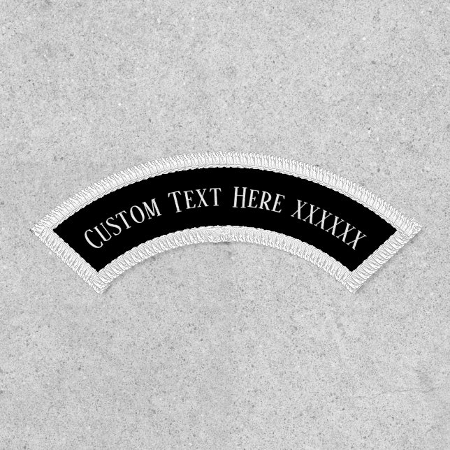 Add Text 23 Characters or Less Patch (Front)