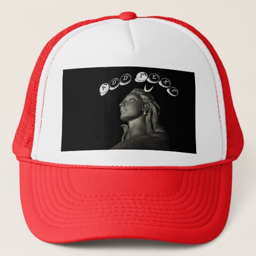 Add Text Blessings from God Siva Peaceful Mind_Cap Trucker Hat