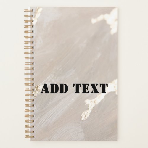 Add Text Marble Planner