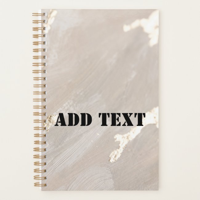 Add Text Marble Planner