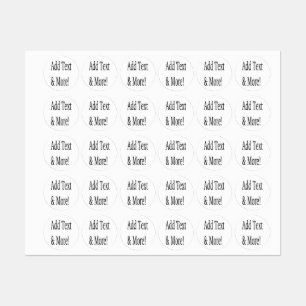 Add Text & More! Customize Your Own Personalized Labels