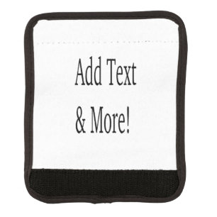 Add Text & More! Customize Your Own Personalized Luggage Handle Wrap