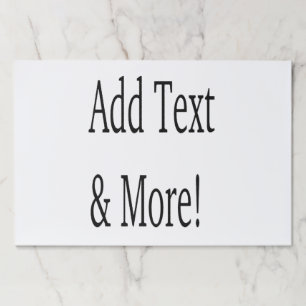 Add Text & More! Customize Your Own Personalized Paper Pad