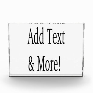 Add Text & More! Customize Your Own Personalized Photo Block