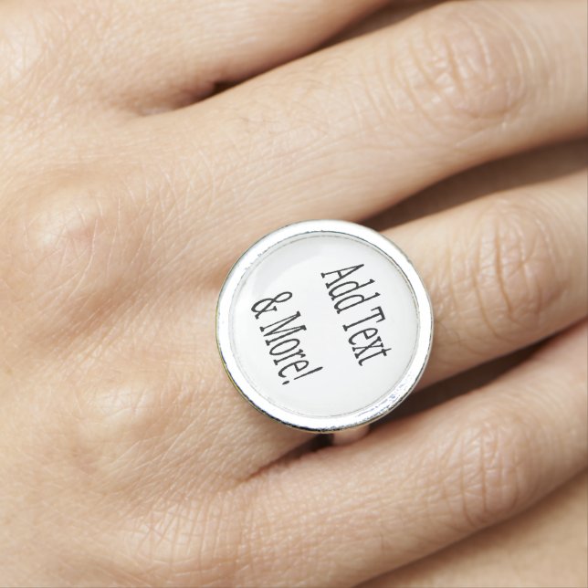 Add Text & More! Customize Your Own Personalized Ring (In Situ)
