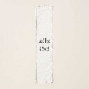 Add Text & More! Customize Your Own Personalized Scarf