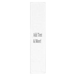 Add Text & More! Customize Your Own Personalized Short Table Runner