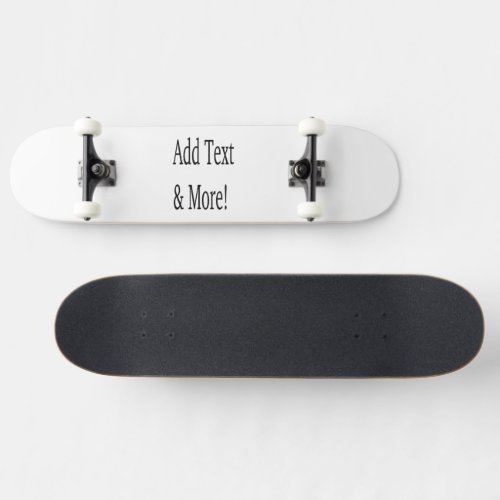 Add Text  More Customize Your Own Personalized Skateboard
