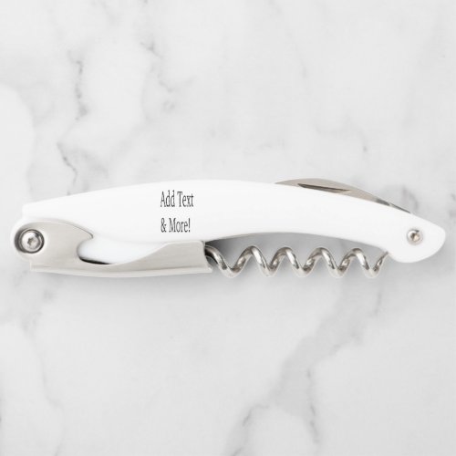 Add Text  More Customize Your Own Personalized Waiters Corkscrew