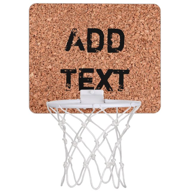 Add Text  on Cork Board (Front)