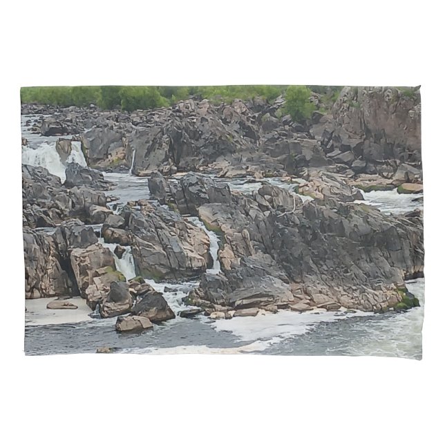 Add Two Photo 1 Photo Per Side Template Pillow Case (Front)