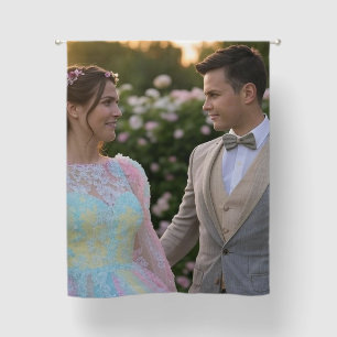 Add Wedding Photo Customize Blackout Curtains