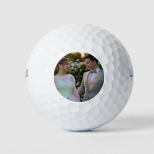 Add Wedding Photo Customize Golf Balls