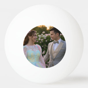 Add Wedding Photo Customize Ping Pong Ball