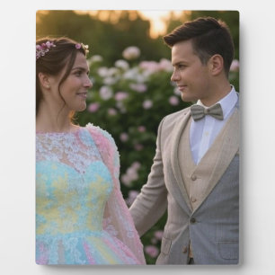 Add Wedding Photo Customize Plaque