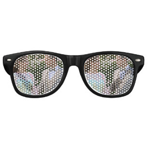 Add Wedding Photo Customize Retro Sunglasses