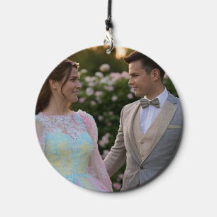 Add Wedding Photo Customize Wind Chime