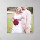 Add Wedding photo or other 's Wrapped Canvas