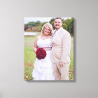Add Wedding photo or other 's Wrapped Canvas