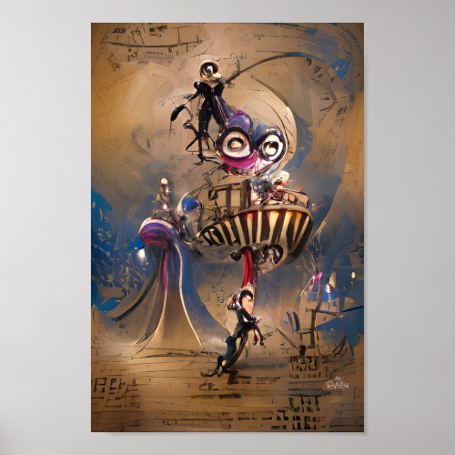 Add Whimsy to Your Space with Big Circus Fantasy A Poster