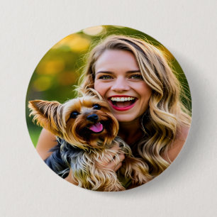 Add Yorkshire Terrier Photo Personalize Button