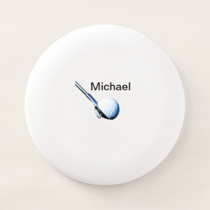 Add you name text golf ball club sports equipment  Wham-O frisbee