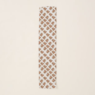 Add Your 1 Photo to Make a Pattern - White Scarf