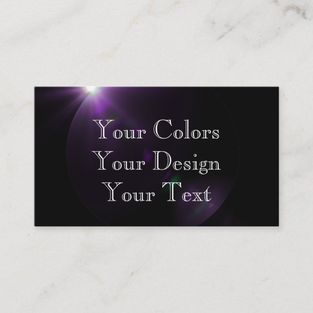 Add Your Art - Create Your Own Business Card (Front)