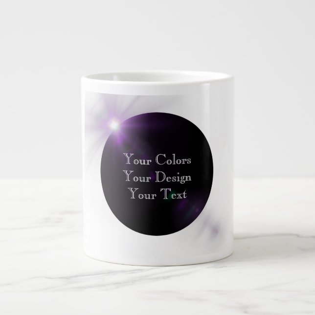 Add Your Art - Create Your Own Giant Coffee Mug (Front)